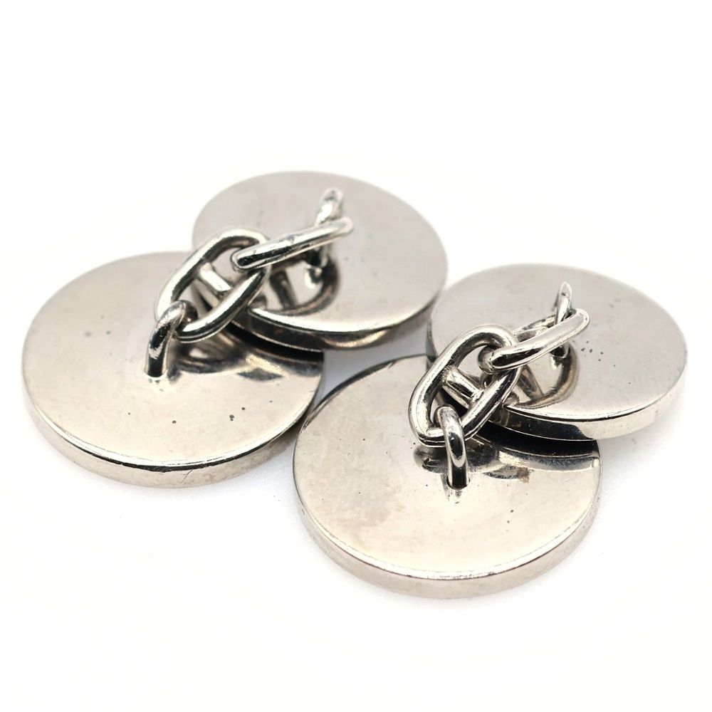 HERMES (エルメス) セリエ ボタン チェーン カフリンクス カフス