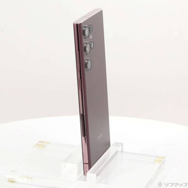 本物保証，格安 〔中古品〕 Galaxy S22 Ultra 256GB バーガンディ SC