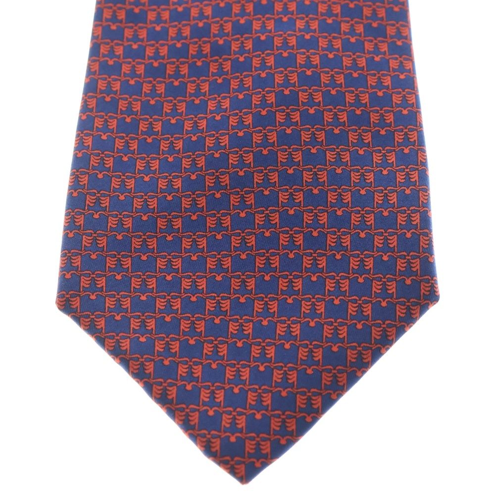 Christian Dior (クリスチャンディオール) 総柄 シルク ネクタイ