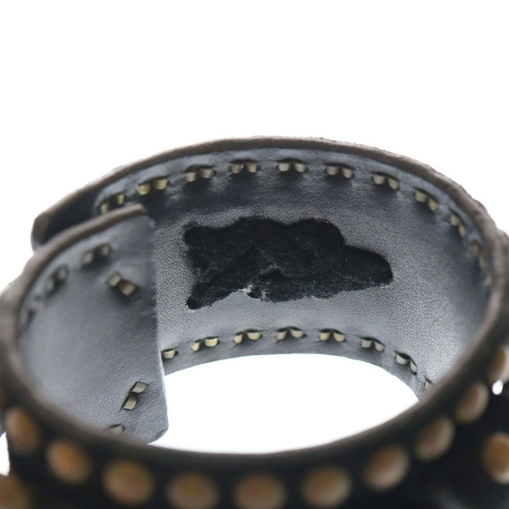 NUMBER (N)INE (ナンバーナイン) スタッズ バックル ベルト レザー