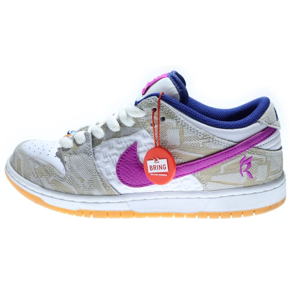 NIKE SB (ナイキエスビー) ×RAYSSA LEAL DUNK LOW PRM RL PURE PLATINUM ライッサ レアウ ダンク ローカットスニーカー マルチカラー US7.5/25.5cm FZ5251-001