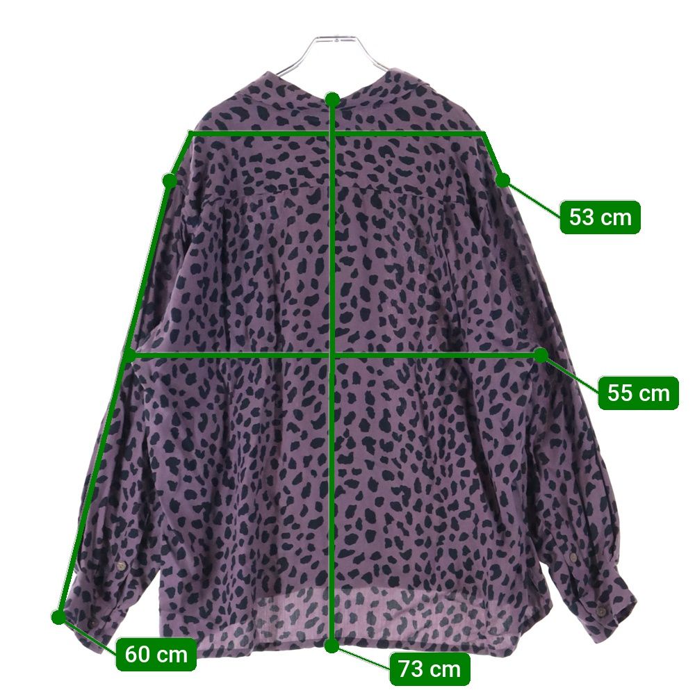 WACKO MARIA (ワコマリア) LEOPARD SHIRTS レオパード柄 長袖シャツ