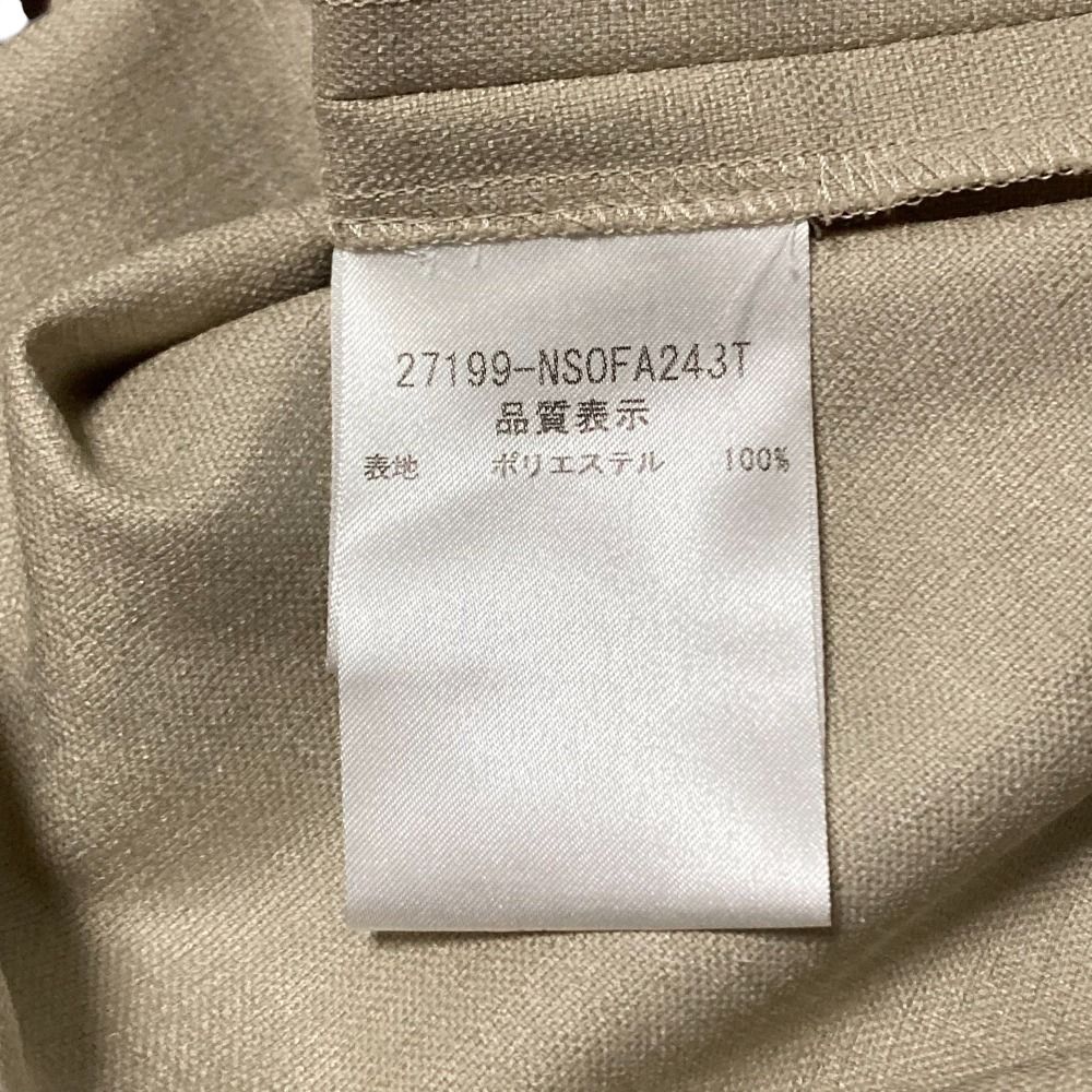  FOXEY YORK フォクシーニューヨーク ボックスプティドレス ノースリーブ ひざ丈 ワンピース 27199 38 ベージュ レディース 古着 ノースリーブ ひざ丈ワンピース