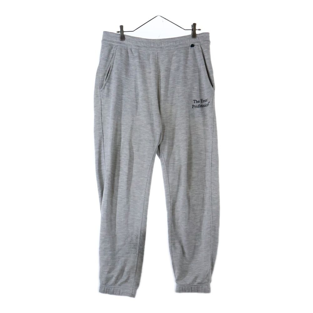 The Ennoy Professional エンノイプロフェッショナル 21 SS エンブロイダリーロゴ スウェットパンツ グレー