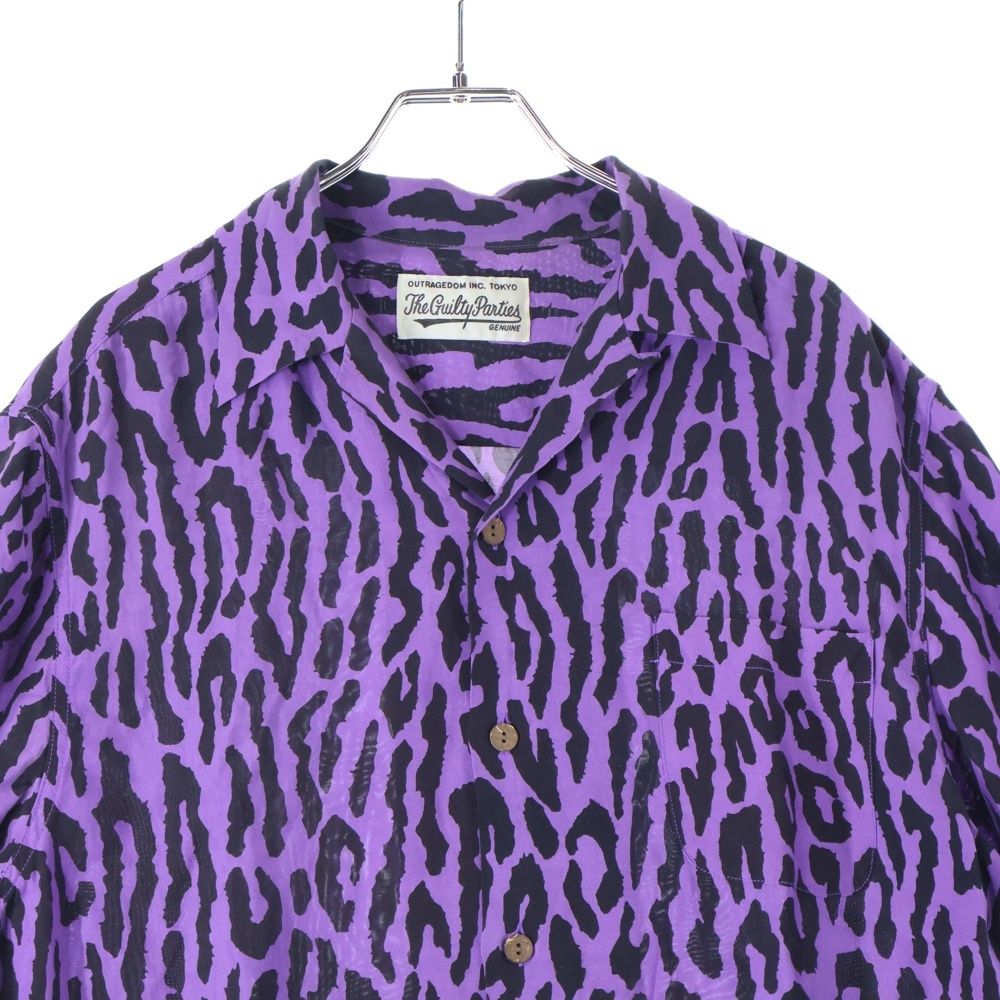 WACKO MARIA (ワコマリア) 22SS HAWAIIAN SHIRT レオパード 柄 半袖