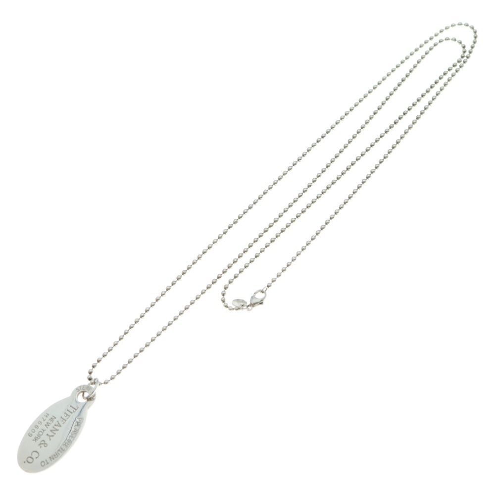 【美品】ティファニー リターントゥ オーバル　ネックレス　シルバー　41.5cm 楽天市場】ティファニー リターントゥ オーバル ネックレス シルバー