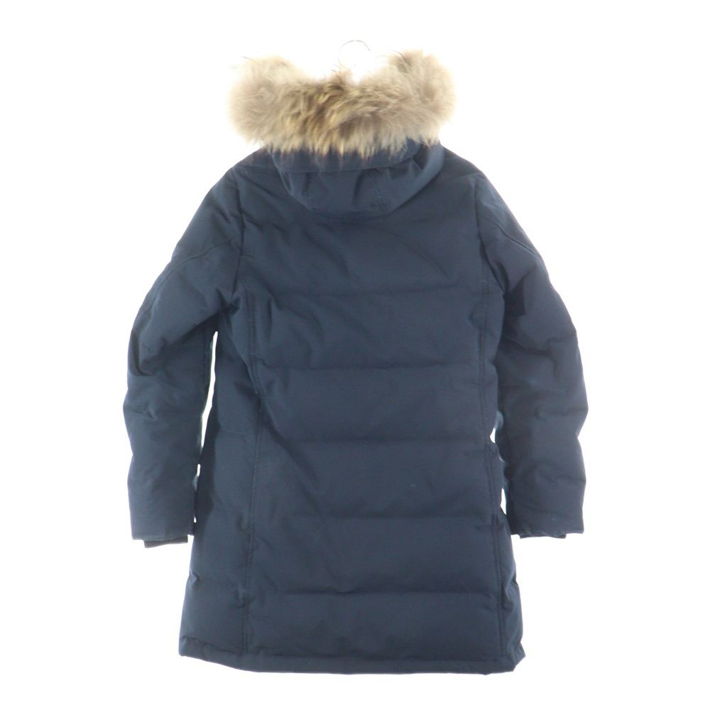 DANTON (ダントン) ファー付き フロントワンポイントロゴ刺繍 ダウン