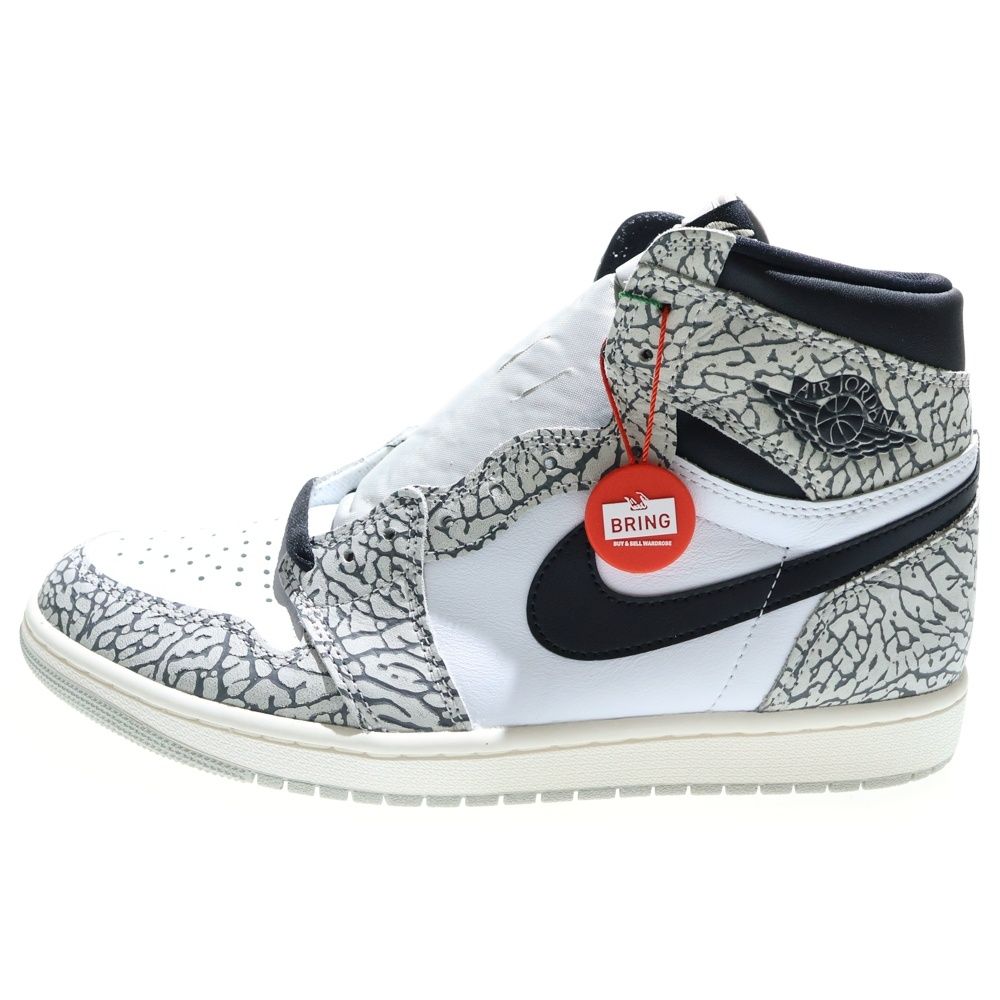 NIKE (ナイキ) AIR JORDAN 1 RETRO HIGH OG WHITE CEMENT エア