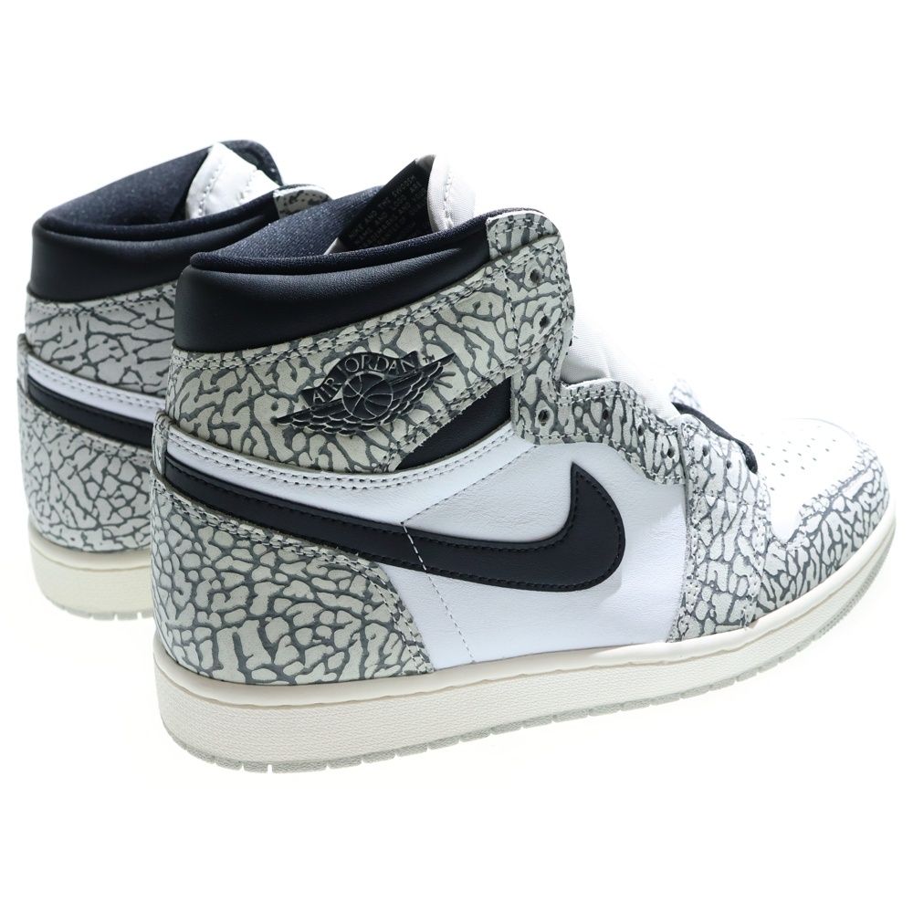 NIKE (ナイキ) AIR JORDAN 1 ショップ RETRO HIGH OG WHITE CEMENT