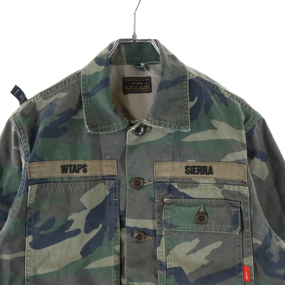 WTAPS (ダブルタップス) 16AW 162LTDT-SHM02 HBT LS 02 SHIRT