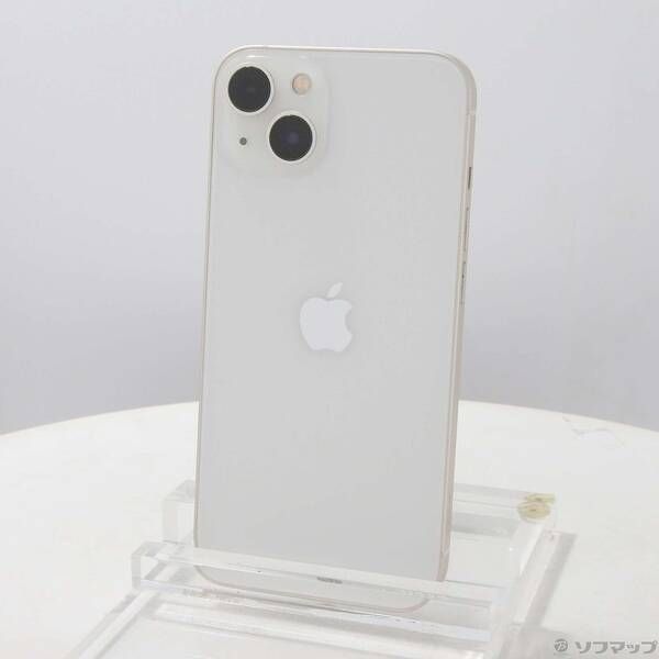 中古品〕 iPhone13 256GB スターライト MLNJ3J／A SIMフリー【297
