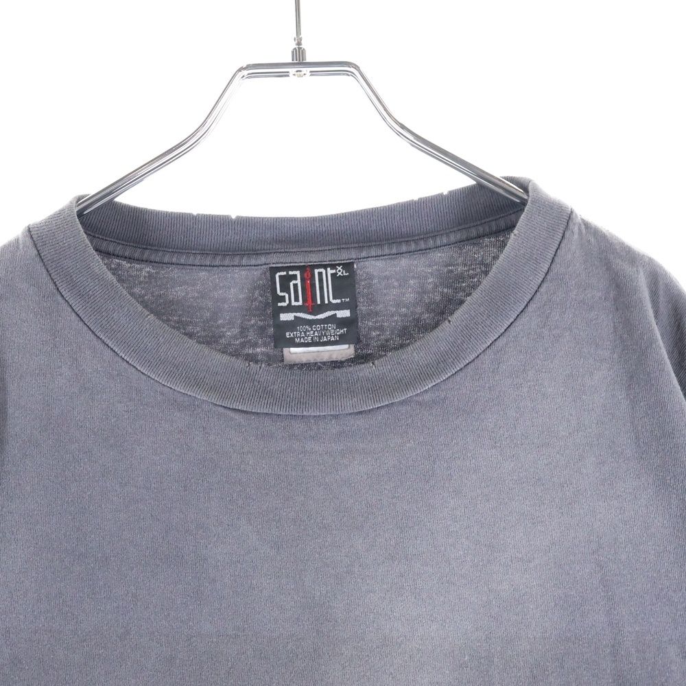 3534【限定販売品・美品】セントマイケル 両面プリント 長袖Tシャツ