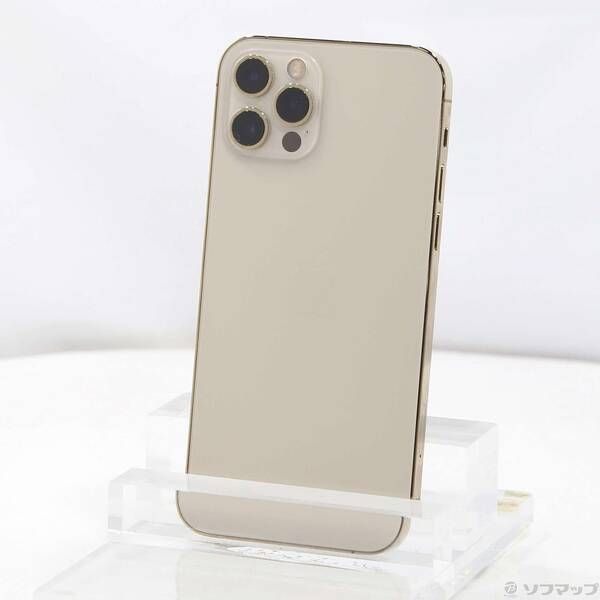 中古品〕 iPhone12 Pro 256GB ゴールド MGMC3J／A SIMフリー【344】