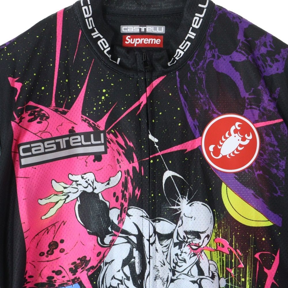 SUPREME (シュプリーム) 22SS ×CASTELLI Silver Surfer Cycling Jersey
