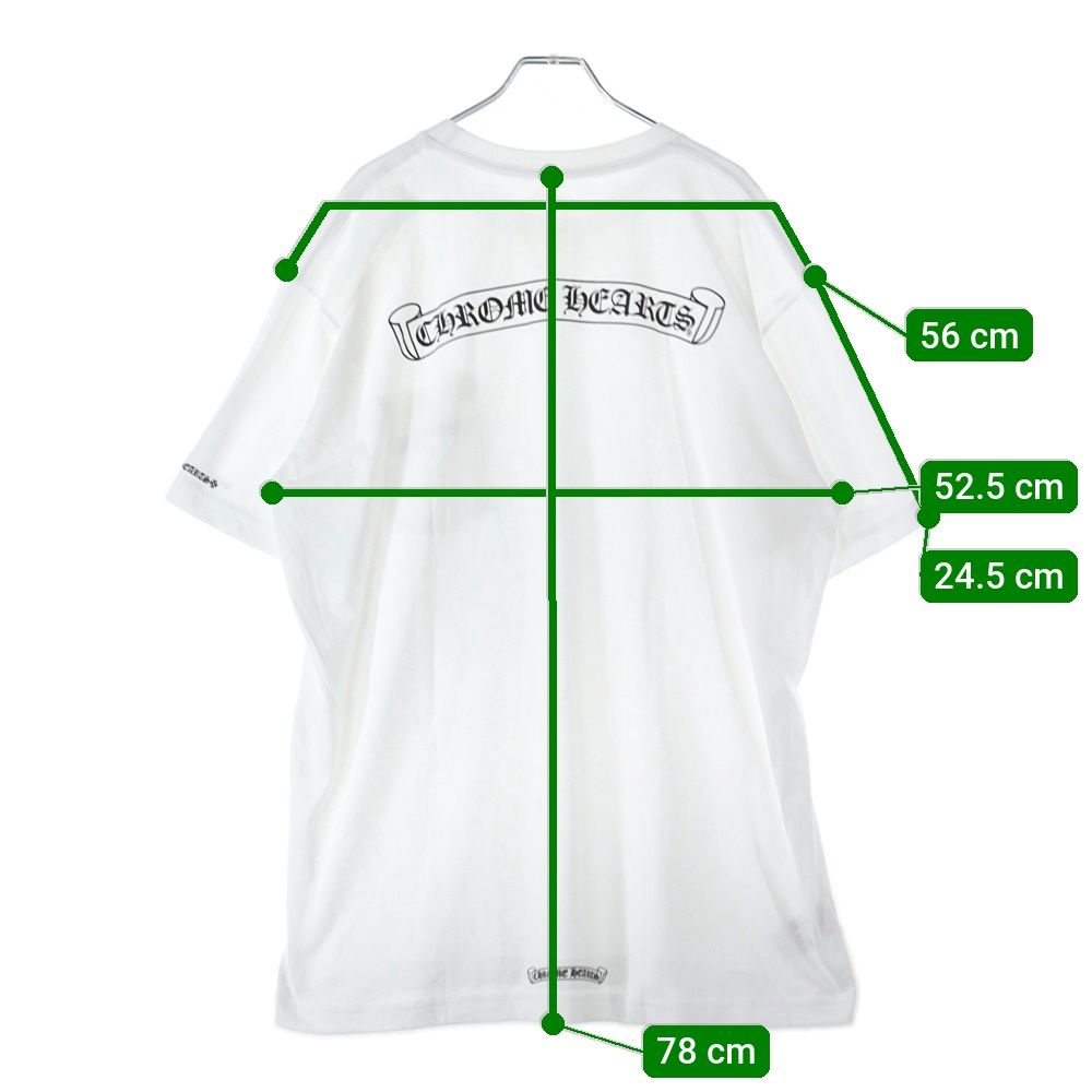 CHROME HEARTS (クロムハーツ) CH T-SHRT 1 スクロールラベルバック