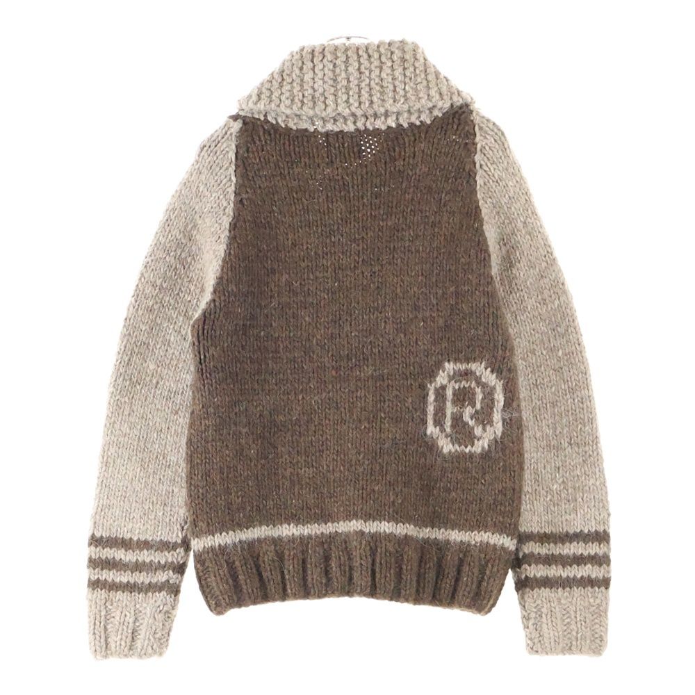 A BATHING APE (アベイシングエイプ) Wool Knit Jacket カウチン