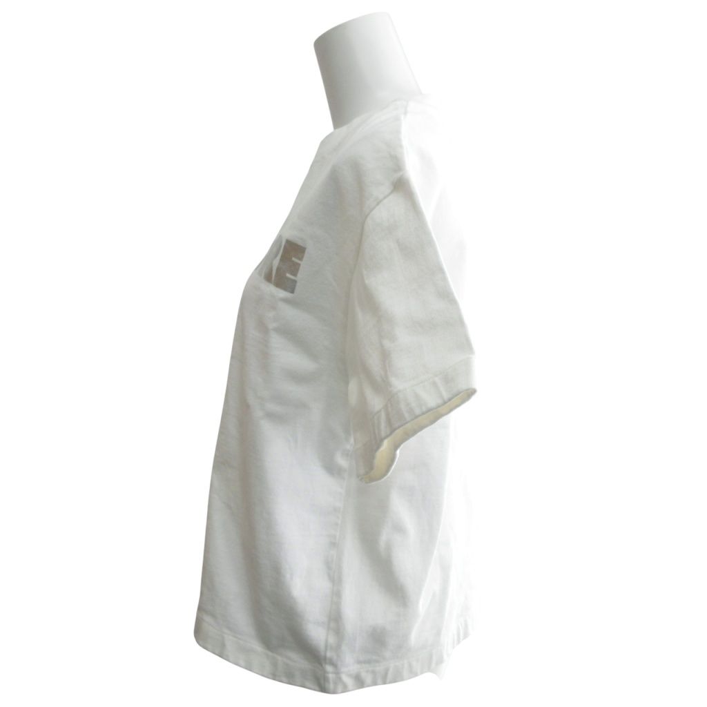 ジュライ ナイン JULYNINE 極美品 LOGO-T WHITE SPLENDORE Tシャツ