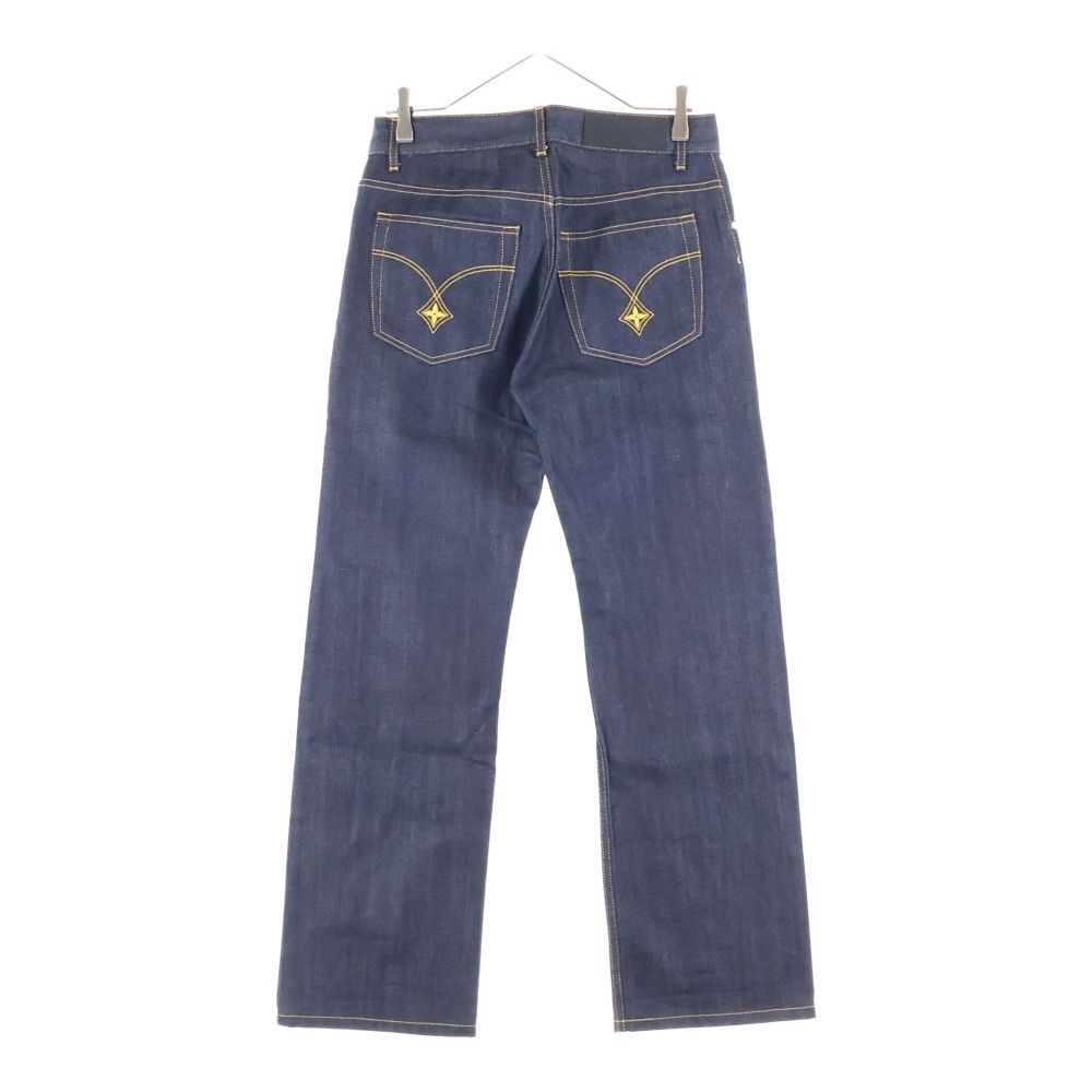 LOUIS VUITTON (ルイヴィトン) モノグラム フラワー刺繍 ワイド