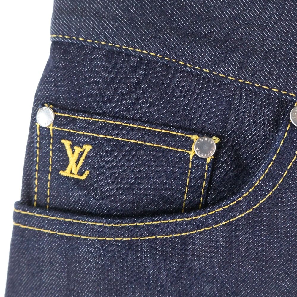 LOUIS VUITTON デニムパンツ モノグラム刺繍 楽天市場】LOUIS VUITTON(ルイヴィトン) サイズ:29 24SS Monogram