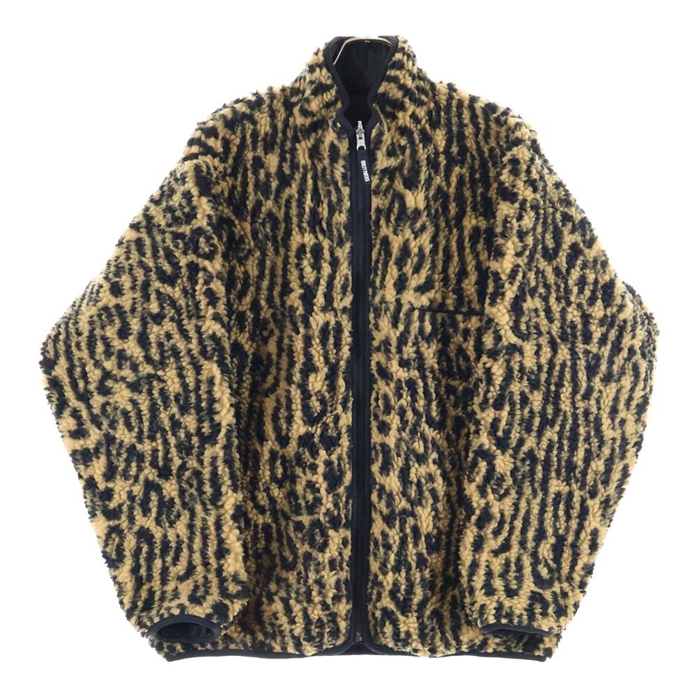 WACKO MARIA (ワコマリア) REVERSIBLE LEOPARD BOA FLEECE JACKET