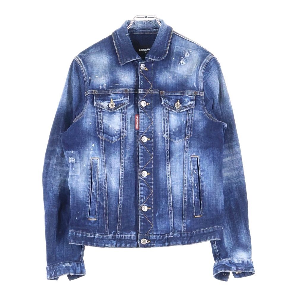 DSQUARED2 (ディースクエアード) 22AW Icon Dan Jean Jacket ダメージ