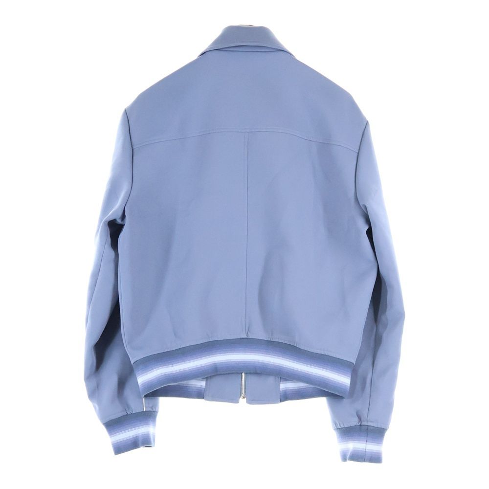 ETRO　ジャケット ブルー系 新品未使用♡ ETRO (エトロ) Zip Jacket ロゴ刺繍 ジップアップジャケット ブルー