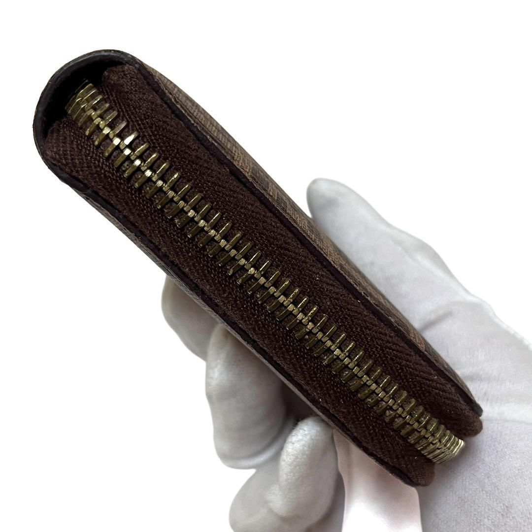 FENDI フェンディ ラウンドファスナー長財布 PVC ズッキーノ ズッカ