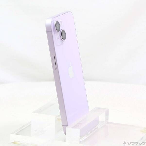 中古品〕 iPhone14 128GB パープル MPUY3J／A SIMフリー