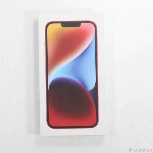 中古品〕 iPhone14 128GB プロダクトレッド MPV93J／A SIMフリー