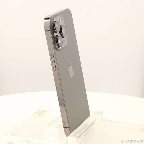 中古品〕 iPhone13 Pro 256GB グラファイト MLUN3J／A SIMフリー
