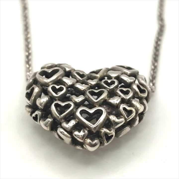 超美品 GEORG JENSEN ジョージジェンセン ハート イヤー SV925