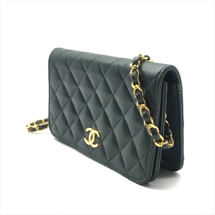 美品 CHANEL シャネル ココマーク ミニ マトラッセ プッシュロック