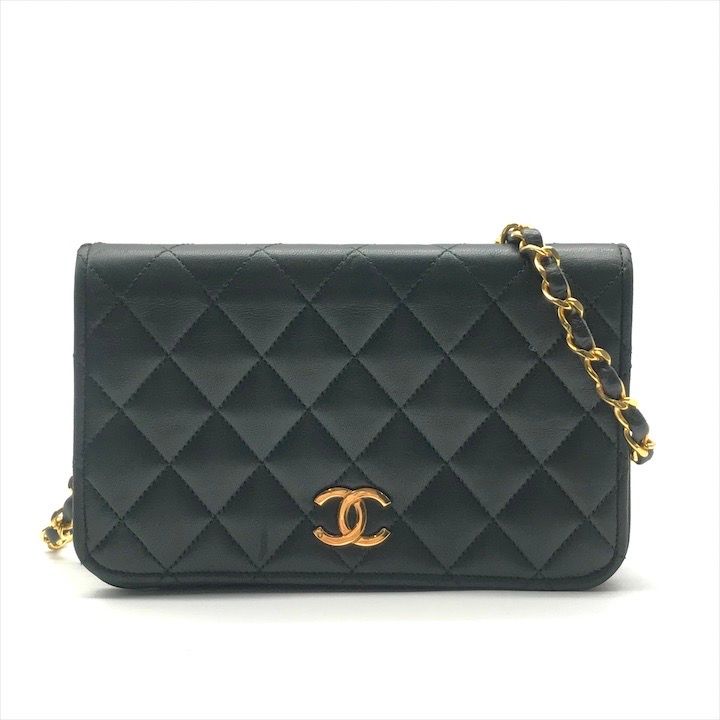 美品 CHANEL シャネル ココマーク ミニ マトラッセ プッシュロック