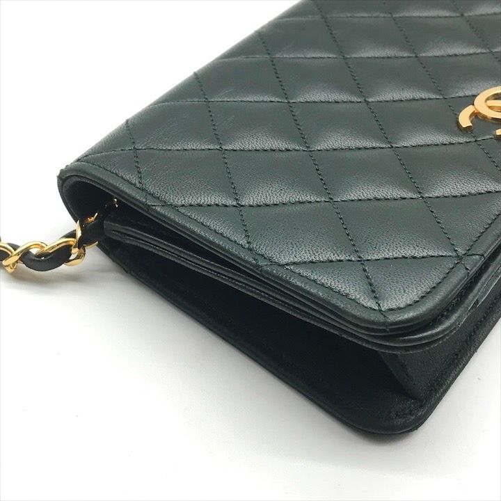 美品 CHANEL シャネル ココマーク ミニ マトラッセ プッシュロック