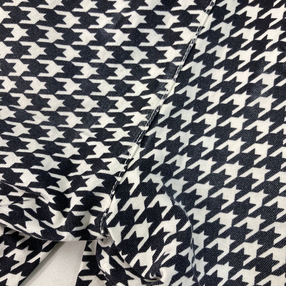 サイズ：0 PEARLY GATES パーリーゲイツ ストレッチパンツ 千鳥柄