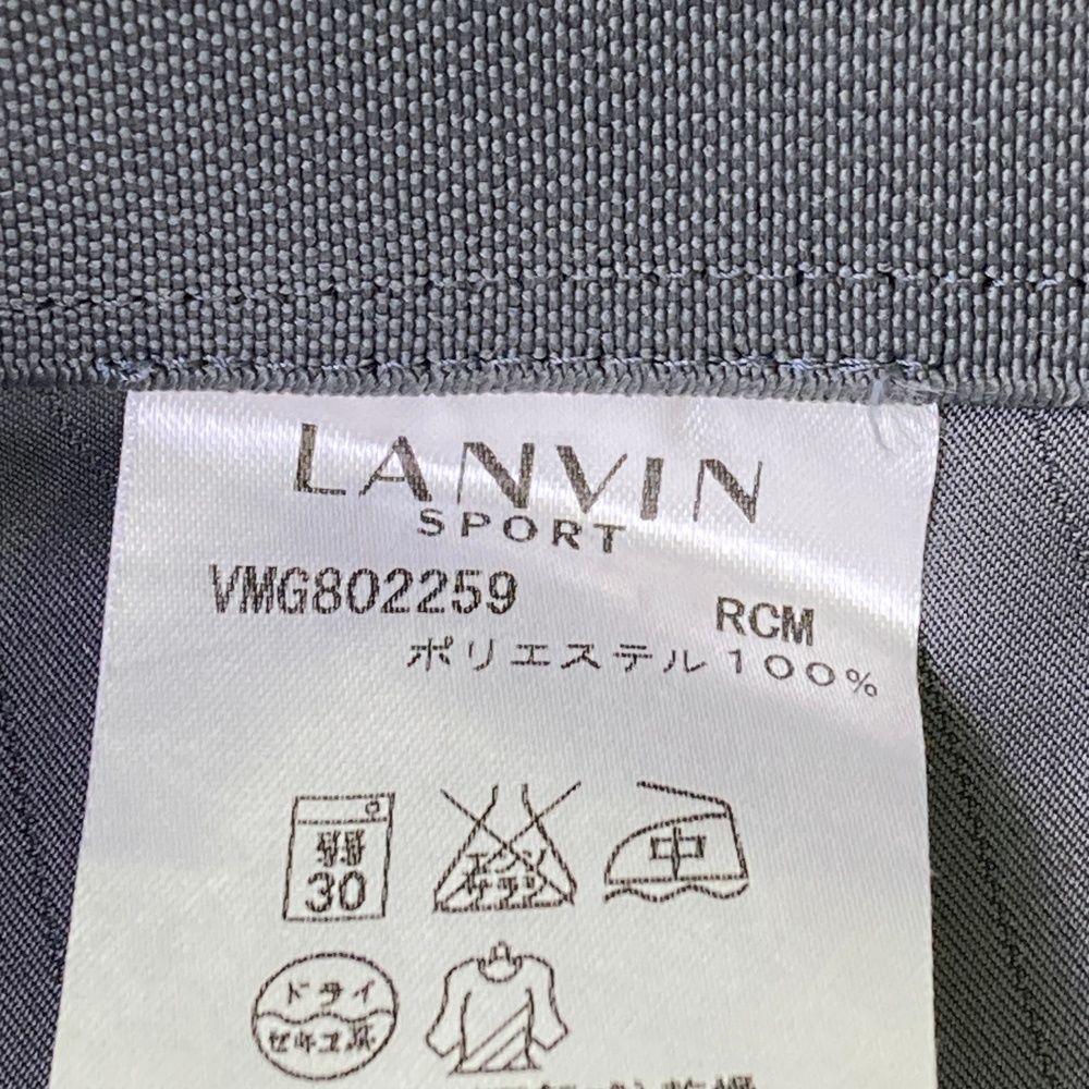 サイズ：85 LANVIN SPORT ランバン スポール パンツ ストライプ グレー