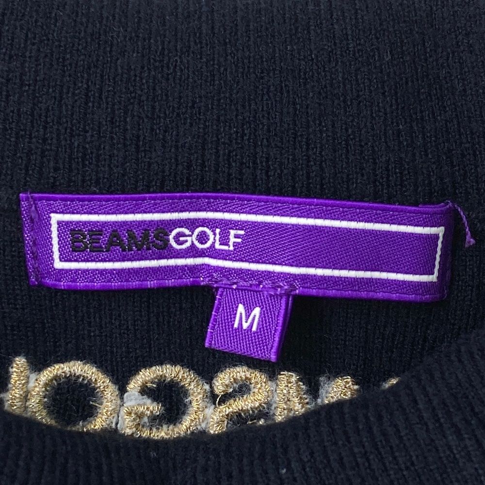 サイズ：M BEAMS GOLF ビームスゴルフ 2023年 タートルネック ニット