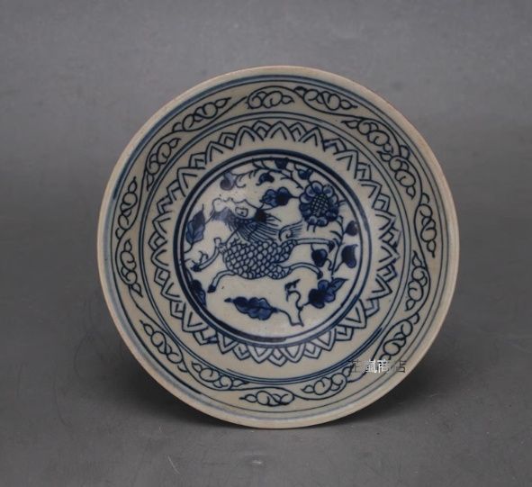 中国骨董 小皿 青花 明時代 imgrc0101272229.jpg