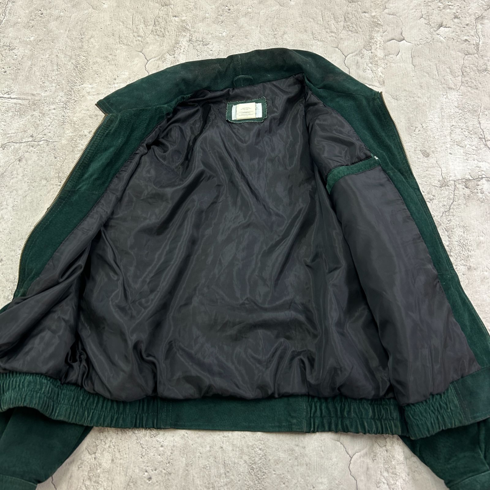 ヌバック ボンバージャケット スエードジャケット レザー Ash Creek