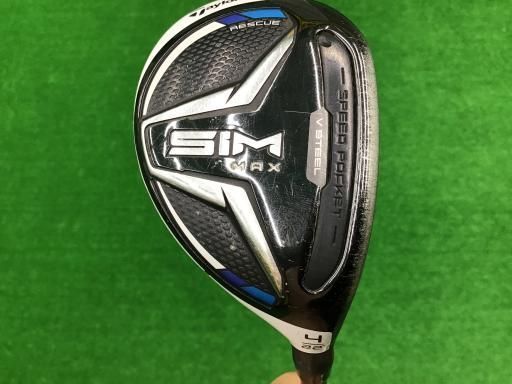 中古】 テーラーメイド SIM MAX U4 ユーティリティ UT 純正特注