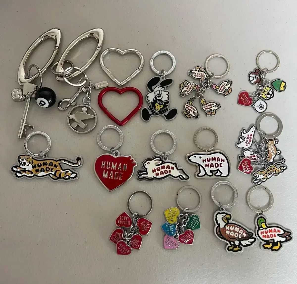 【まとめ売り】humanmade キーホルダー セット HUMAN MADE ヒューマンメイド キーホルダー セット SET - メルカリ