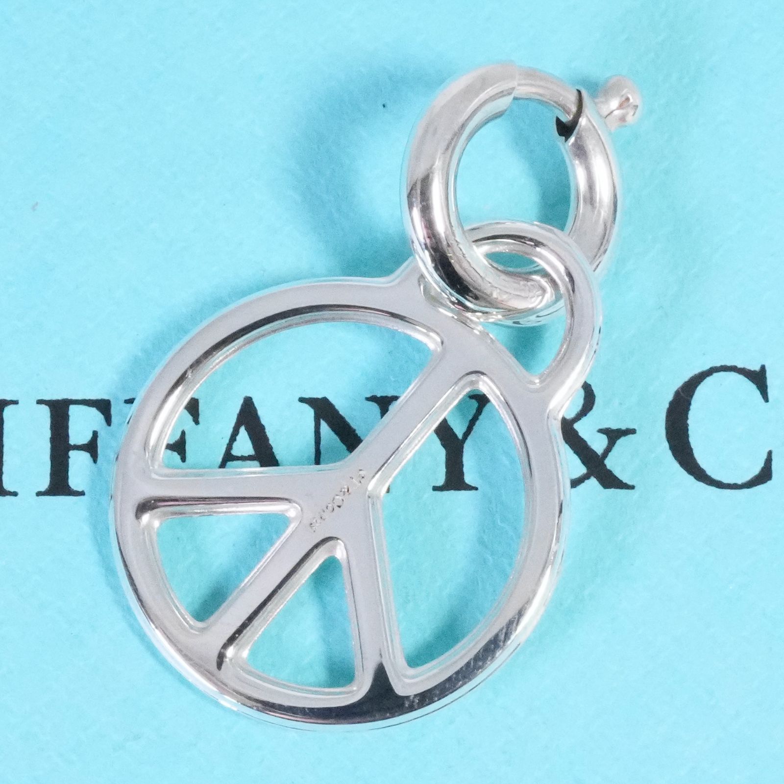 極希少 オールド ティファニー ラージ ピース ネックレストップ/25