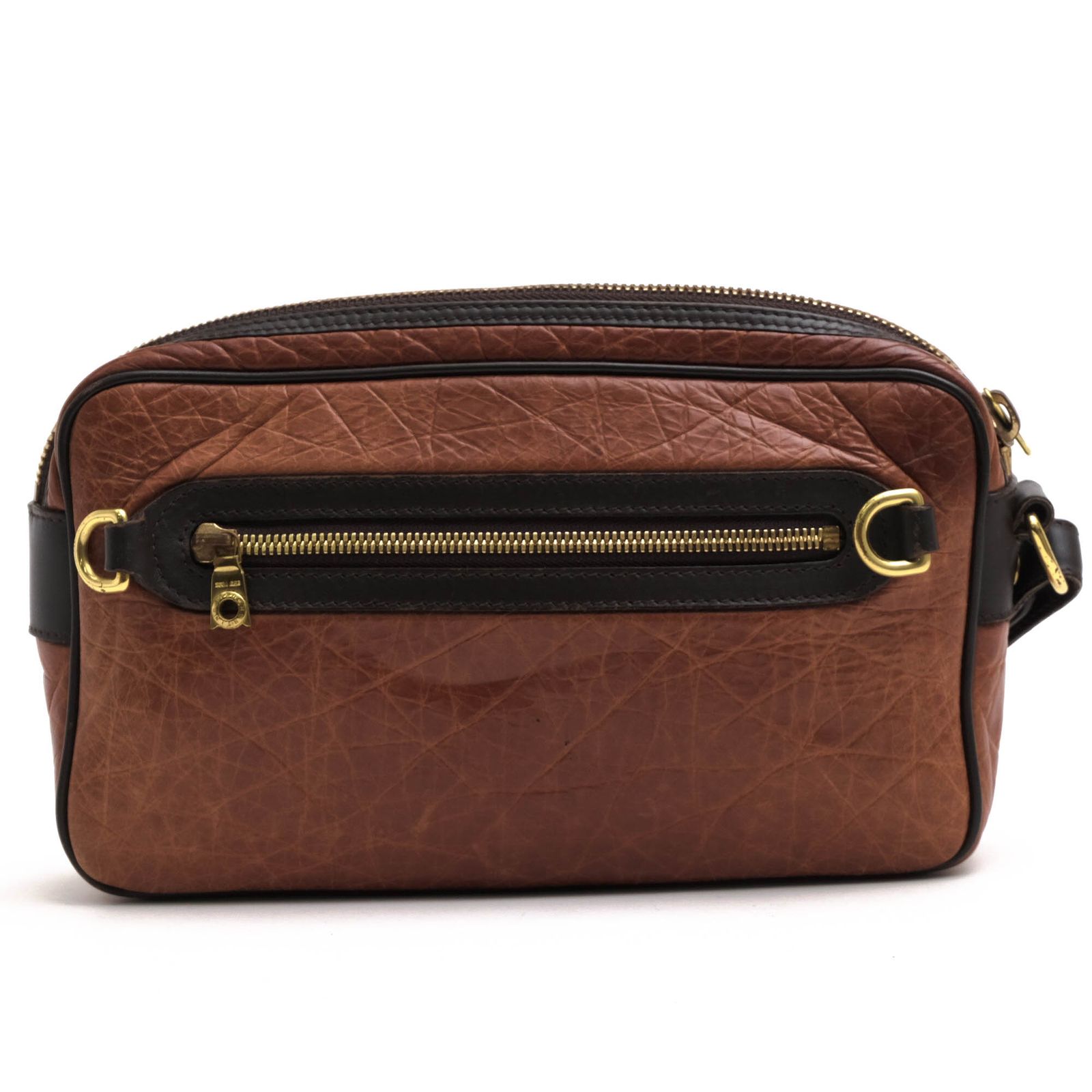 ハンティングワールド HUNTING WORLD バッグ セカンドバッグ クラッチバッグ 鞄 メンズ 男性 男性用 レザー 革 本革 ブラウン 茶 BATTUE LEATHER バチューレザー