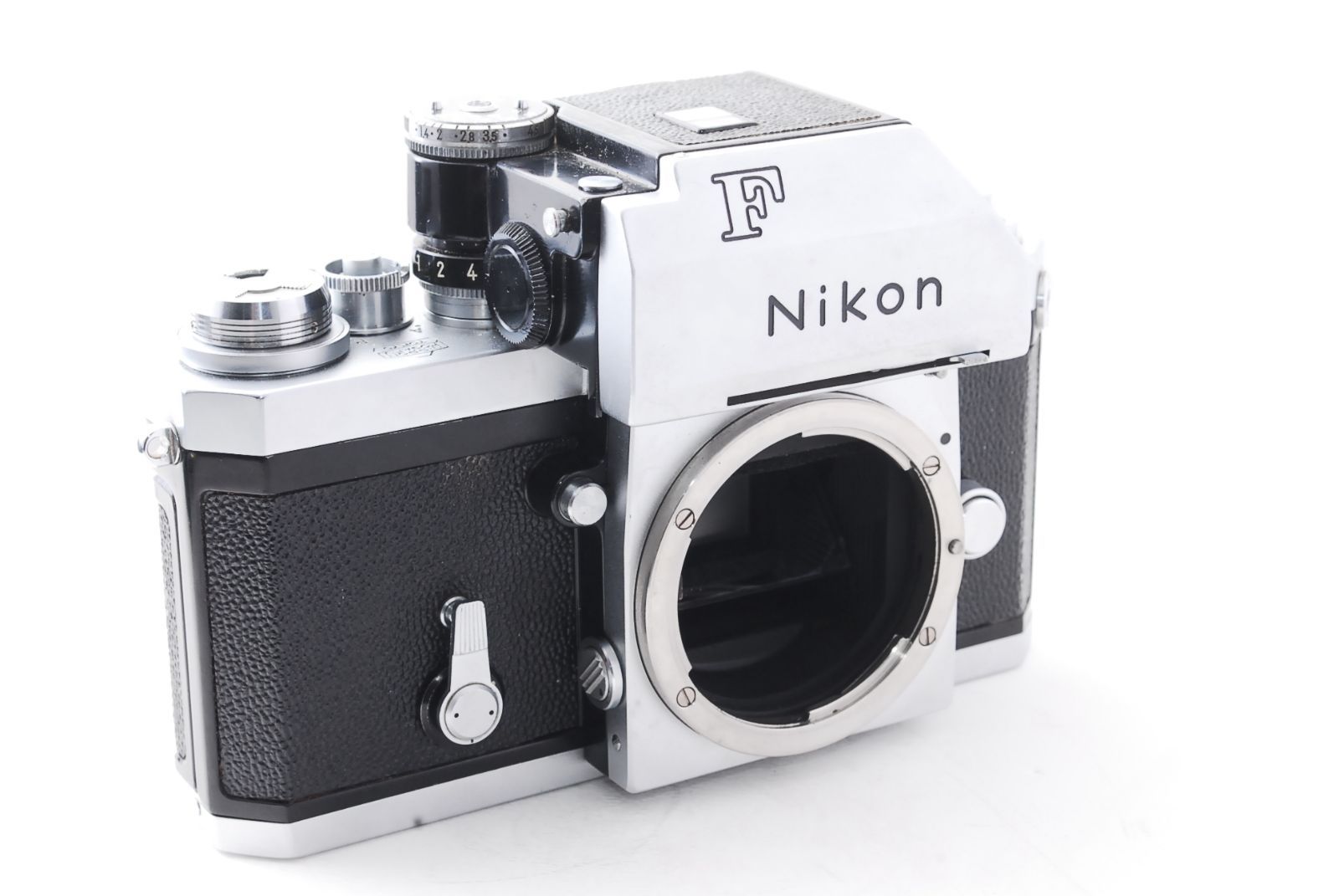 中期型 Nikon F フォトミックT シルバー 672万台 富士山マーク + 非Ai