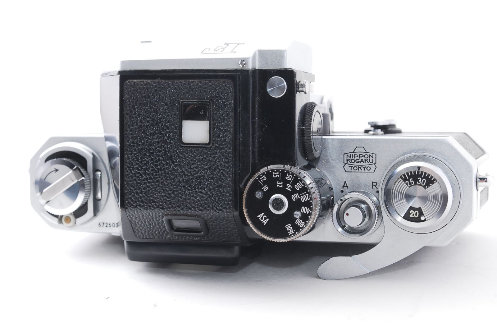 中期型 Nikon F フォトミックT シルバー 672万台 富士山マーク + 非Ai