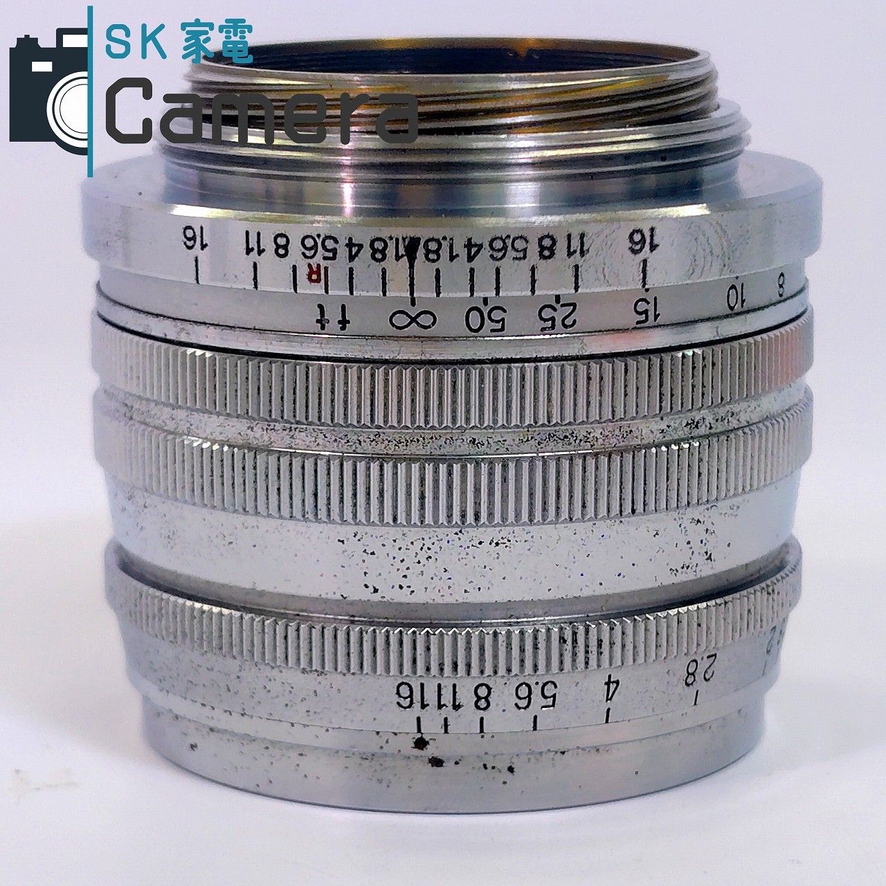 Canon 50mm F/1.8 I ライカＬ３９レンズ, フィルター付整備済 Canon 50mm F/1.8 I ライカL39レンズ, フィルター付整備済