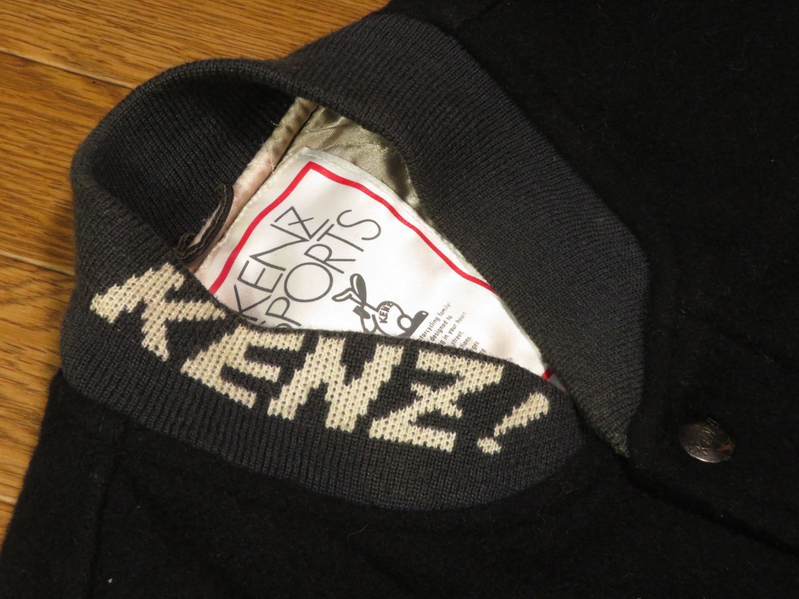 ✅️ 人気のブラック Mサイズ KENZ SPORTS ケンツ スポーツ 背中特大 