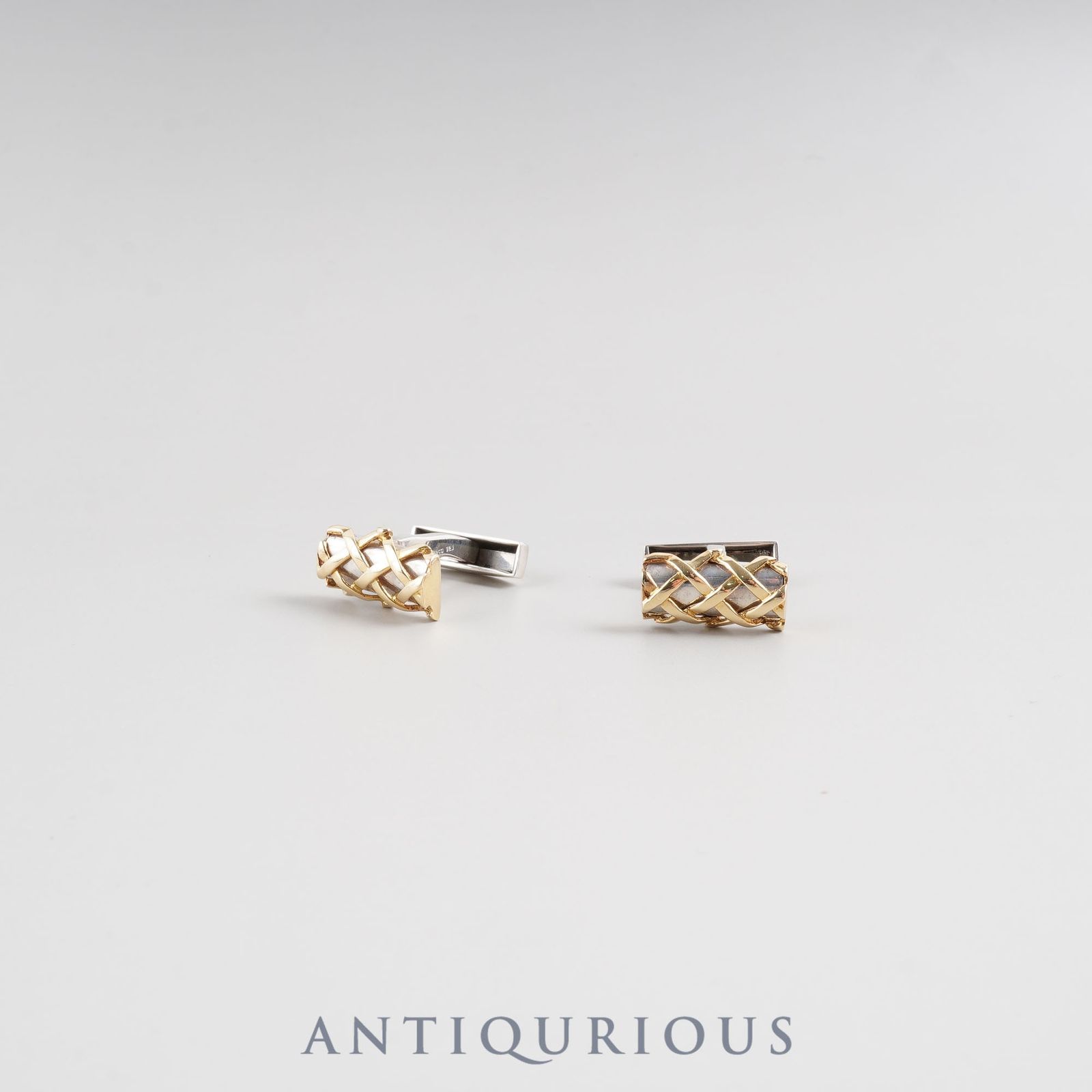 ティファニー カフリンクス コンビ SV 925 750