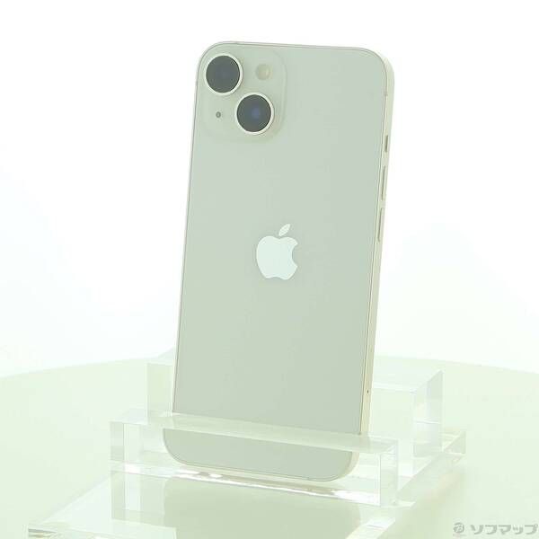 中古品〕 iPhone14 256GB スターライト MPW33J／A SIMフリー【349
