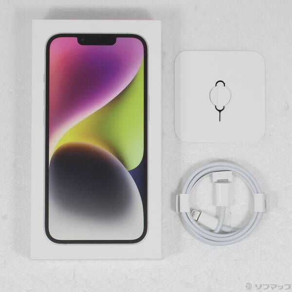 中古品〕 iPhone14 256GB スターライト MPW33J／A SIMフリー【349